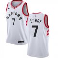 Wholesale Cheap Raptors #7 Kyle Lowry White Women's Basketball Swingman Association Edition Jersey