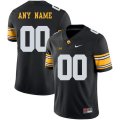 Wholesale Cheap Iowa Hawkeyes Black Men's Customized College Football Jersey