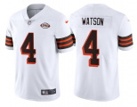 Wholesale Cheap Men's Cleveland Browns #4 Deshaun Watson White 1946 Collection Vapor Untouchable Limited Stitched Jersey