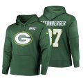 Wholesale Cheap Green Bay Packers #87 Jace Sternberger Nike NFL 100 Primary Logo Circuit Name & Number Pullover Hoodie Green