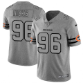 Wholesale Cheap Chicago Bears #96 Akiem Hicks Men's Nike Gray Gridiron II Vapor Untouchable Limited NFL Jersey