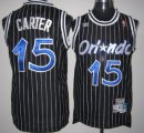 Wholesale Cheap Orlando Magic #15 Vince Carter Black Swingman Throwback Jersey