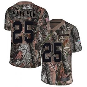 Wholesale Cheap Nike Vikings #25 Alexander Mattison Camo Men\'s Stitched NFL Limited Rush Realtree Jersey