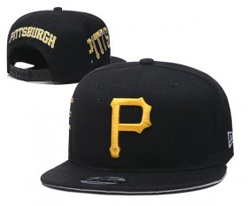 Wholesale Cheap Pittsburgh Pirates Stitched Snapback Hats 018