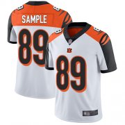 Wholesale Cheap Nike Bengals #89 Drew Sample White Men's Stitched NFL Vapor Untouchable Limited Jersey