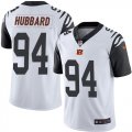 Wholesale Cheap Nike Bengals #94 Sam Hubbard White Men's Stitched NFL Limited Rush Jersey