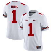 Mens #1 Justin Fields Ohio State Buckeyes NCAA College football jersey