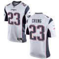 Wholesale Cheap Nike Patriots #23 Patrick Chung White Youth Stitched NFL New Elite Jersey