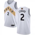 Wholesale Cheap Raptors #2 Kawhi Leonard White 2019 Finals Bound Basketball Swingman City Edition 2018-19 Jersey