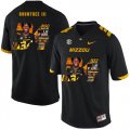 Wholesale Cheap Missouri Tigers 34 Larry Rountree III Black Nike Fashion College Football Jersey