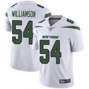 Wholesale Cheap Nike Jets #54 Avery Williamson White Men's Stitched NFL Vapor Untouchable Limited Jersey