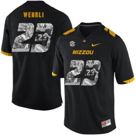 Wholesale Cheap Missouri Tigers 23 Roger Wehrli Black Nike Fashion College Football Jersey