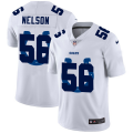 Wholesale Cheap Indianapolis Colts #56 Quenton Nelson White Men's Nike Team Logo Dual Overlap Limited NFL Jersey