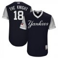 Wholesale Cheap Yankees #18 Didi Gregorius Navy 