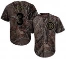 Wholesale Cheap Cubs #3 David Ross Camo Realtree Collection Cool Base Stitched MLB Jersey