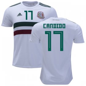 Wholesale Cheap Mexico #17 Candido Away Soccer Country Jersey