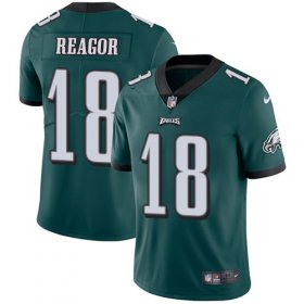 Wholesale Cheap Nike Eagles #18 Jalen Reagor Green Team Color Men\'s Stitched NFL Vapor Untouchable Limited Jersey