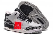 Wholesale Cheap Jordan 3 For Womens Shoes Cool grey