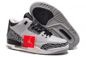 Wholesale Cheap Jordan 3 For Womens Shoes Cool grey