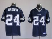 Wholesale Cheap Cowboys #24 Marion Barber Blue Stitched NFL Jersey