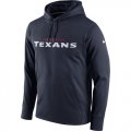 Wholesale Cheap Men's Houston Texans Nike Navy Circuit Wordmark Essential Performance Pullover Hoodie