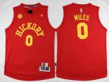 Wholesale Cheap Men's Indiana Pacers #0 C. J. Miles Revolution 30 Swingman 2015-16 Retro Red Jersey