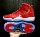 Wholesale Cheap Air Jordan 11 Retro Red Shoes Box Red/white-black