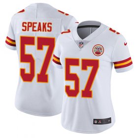 Wholesale Cheap Nike Chiefs #57 Breeland Speaks White Women\'s Stitched NFL Vapor Untouchable Limited Jersey