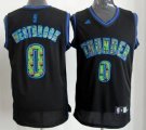 Wholesale Cheap Oklahoma City Thunder #0 Russell Westbrook Black Camo Fashion Jersey