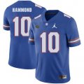 Wholesale Cheap Florida Gators 10 Josh Hammond Blue College Football Jersey