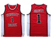 Wholesale Cheap Sunset Park 1 Shawty Red Stitched Movie Jersey