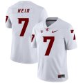 Wholesale Cheap Washington State Cougars 7 Mel Hein White College Football Jersey