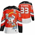 Wholesale Cheap Anaheim Ducks #33 Jakob Silfverberg Red Men's Adidas 2020-21 Reverse Retro Alternate NHL Jersey