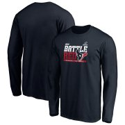 Wholesale Cheap Houston Texans 2019 NFL Playoffs Bound Hometown Checkdown Long Sleeve T-Shirt Navy