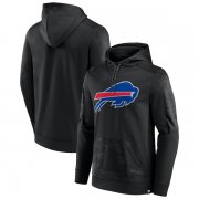 Wholesale Cheap Men's Buffalo Bills Black On The Ball Pullover Hoodie