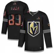 Wholesale Cheap Vegas Golden Knights #89 Alex Tuch Adidas Men's Black USA Flag Limited NHL Jersey