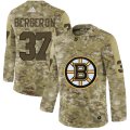 Wholesale Cheap Adidas Bruins #37 Patrice Bergeron Camo Authentic Stitched NHL Jersey