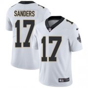 Wholesale Cheap Nike Saints #17 Emmanuel Sanders White Men's Stitched NFL Vapor Untouchable Limited Jersey