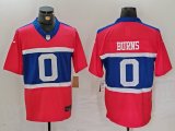 Men's New York Giants #0 Brian Burns Century Red Alternate Vapor FUSE Limited Stitched Jersey