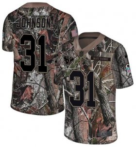 Wholesale Cheap Nike Texans #31 David Johnson Camo Men\'s Stitched NFL Limited Rush Realtree Jersey