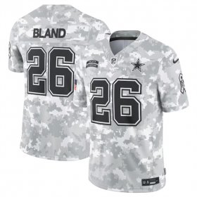 Men\'s Dallas Cowboys #26 DaRon Bland 2024 Arctic Camo Salute To Service Limited Stitched Football Jersey