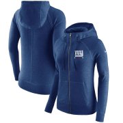 Wholesale Cheap New York Mets Nike Women's Vintage Full-Zip Hoodie Heather Royal