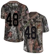 Wholesale Cheap Nike Jets #48 Jordan Jenkins Camo Men's Stitched NFL Limited Rush Realtree Jersey