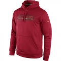 Wholesale Cheap San Francisco 49ers Nike KO Speed Wordmark Performance Hoodie Red