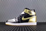 Wholesale Cheap Air Jordan 1 High OG ComplexCon Gold/Black-White