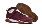 Wholesale Cheap Air Jordan 7 Retro Shoes Red Brown/White