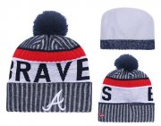 Wholesale Cheap MLB Atlanta Braves Logo Stitched Knit Beanies 005