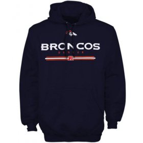 Wholesale Cheap Denver Broncos Critical Victory VI Hoodie Navy Blue