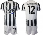 Wholesale Cheap Men 2021-2022 Club Juventus home white 12 Adidas Soccer Jerseys