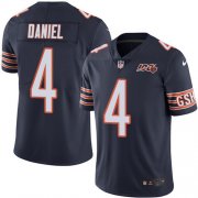 Wholesale Cheap Nike Bears #4 Chase Daniel Navy Blue Team Color Men's 100th Season Stitched NFL Vapor Untouchable Limited Jersey